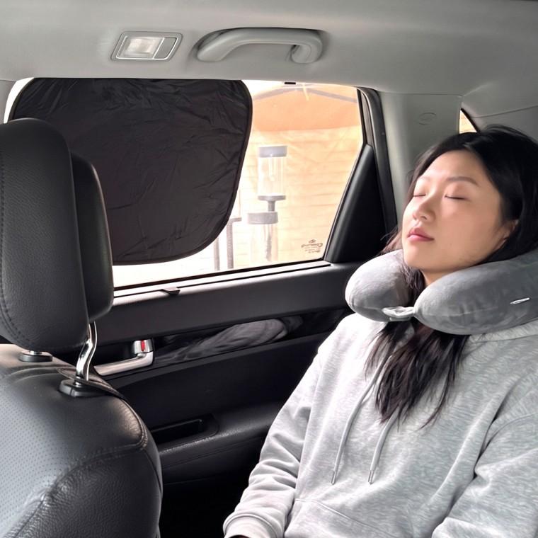 차량용 정전식 뒷좌석 햇빛가리개 2P