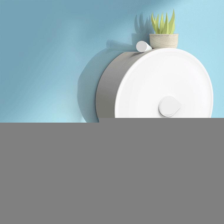 점보롤 디스펜서 무타공 케이스 롤 대형 휴지