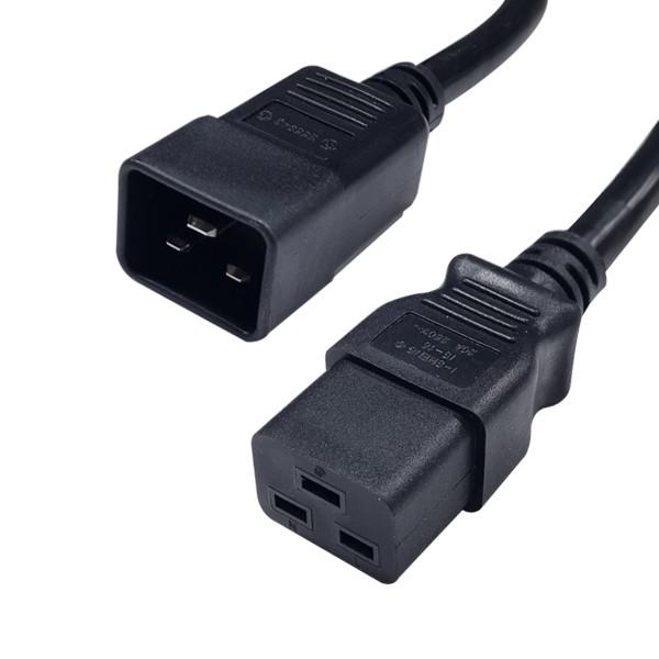 PDU 서버 UPS 캡코드 20A 고용량 C19 C20 파워 케이블 3Cx3.31sq
