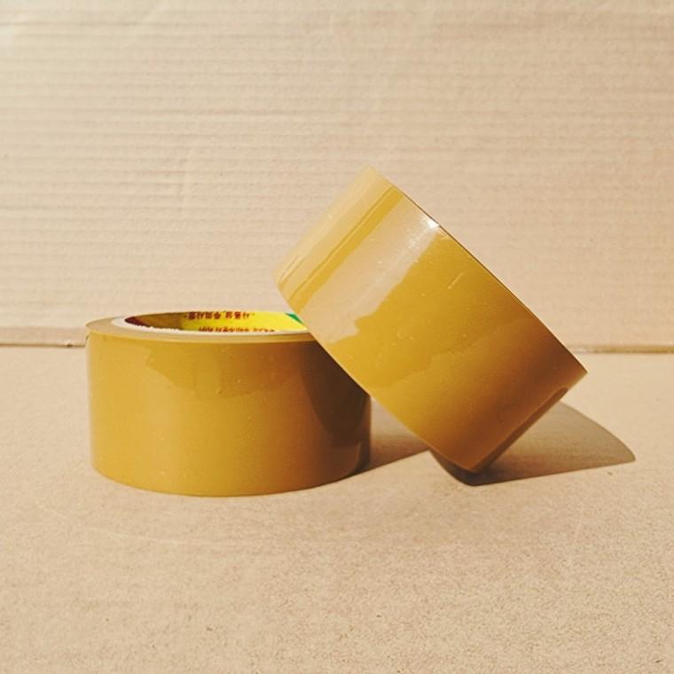 1P OPP TAPE 48X40m 베이지 강력 점착 라바 테이프