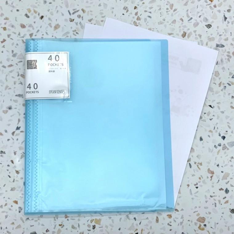 A4 파일철 클리어파일 40매