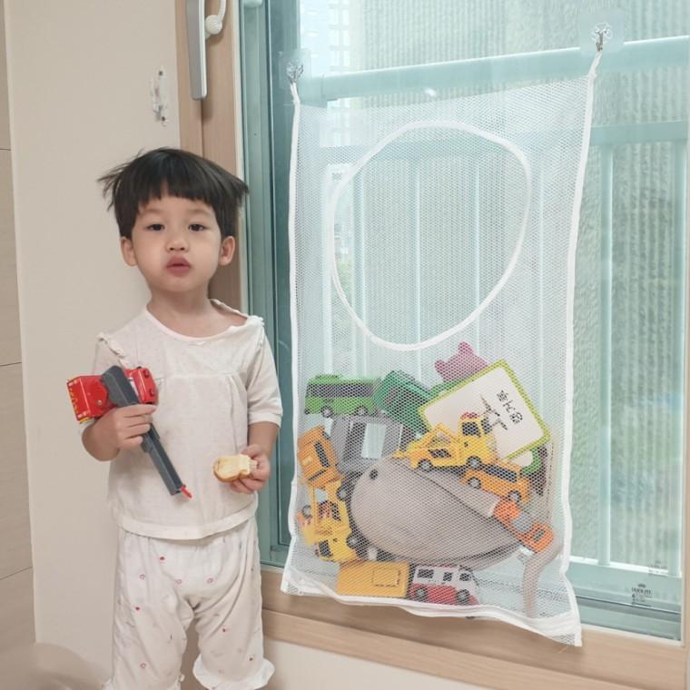 벽부착 걸이형 세탁물 빨래바구니