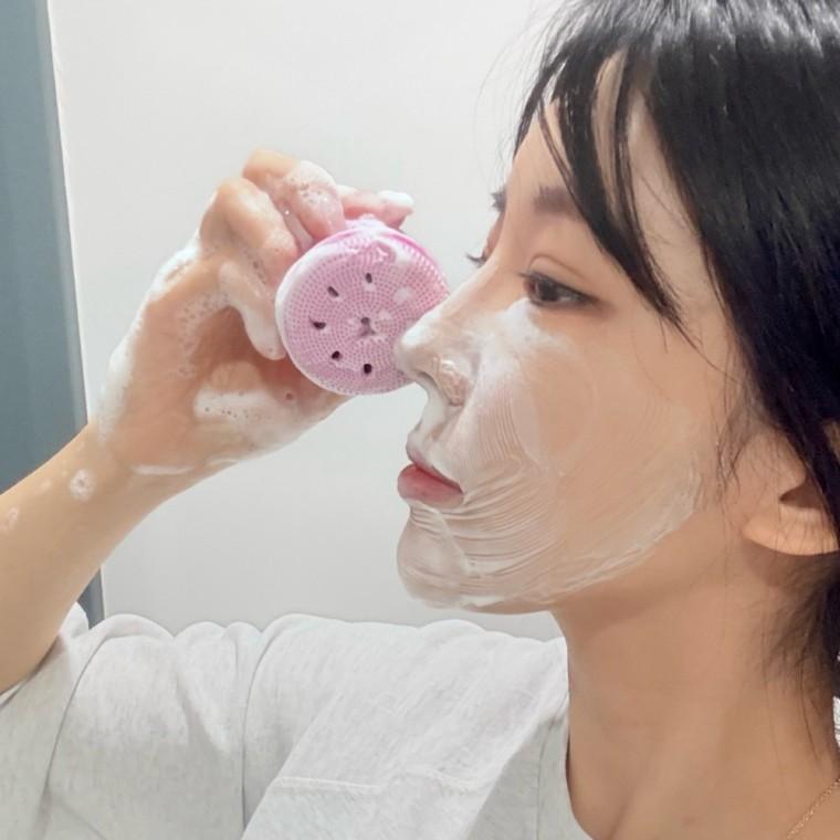 실리콘 문어 세안 브러쉬