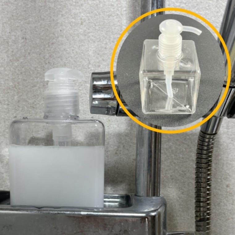 로션 공병 펌핑용기 디스펜서 투명 250ml