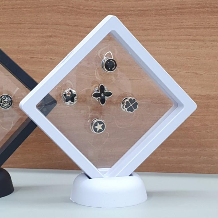 PE필름 악세사리 액자 케이스 화이트 9x9