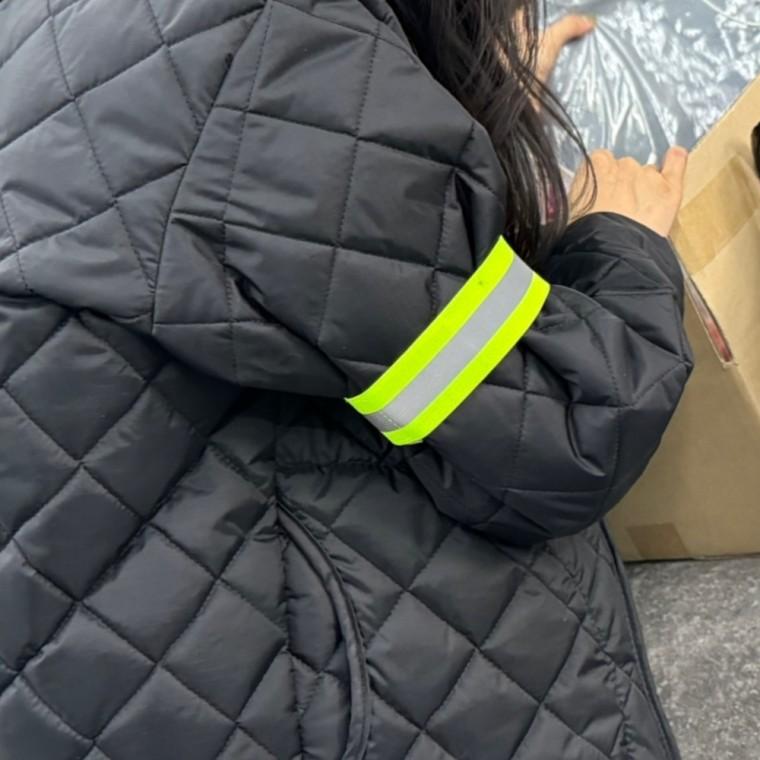 형광 반사스트랩 한줄 세이프티 암밴드 그린
