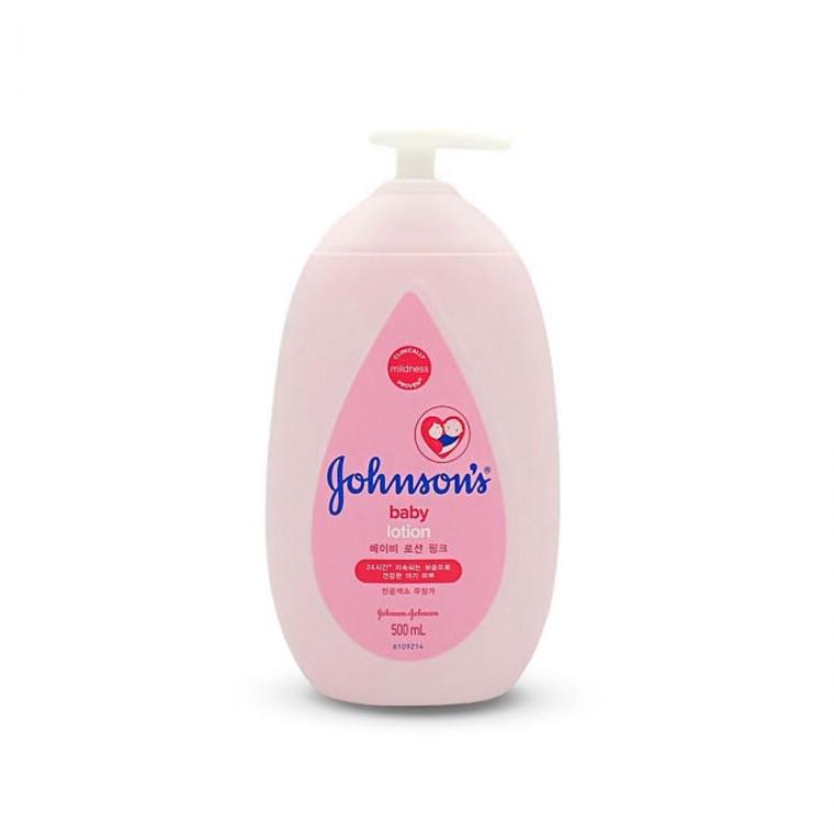 존슨즈 베이비 로션 핑크 500ml