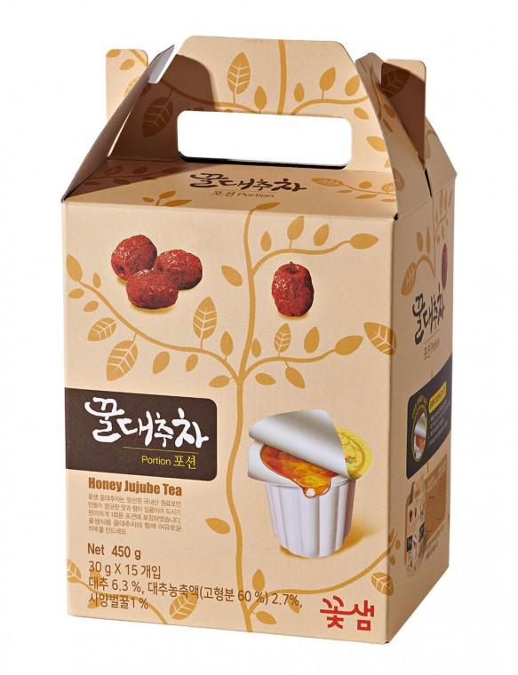 꽃샘 꿀 대추차 포션 15개입 액상차