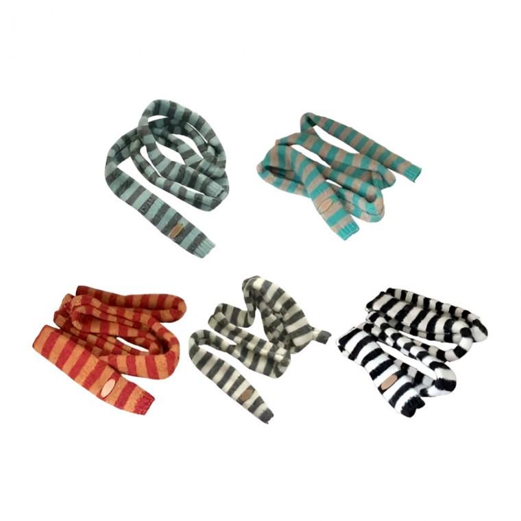 [BBT4] 롱머플러 스트라이프 쁘띠머플러 부드러운 쁘띠 롱목도리 줄무늬머플러