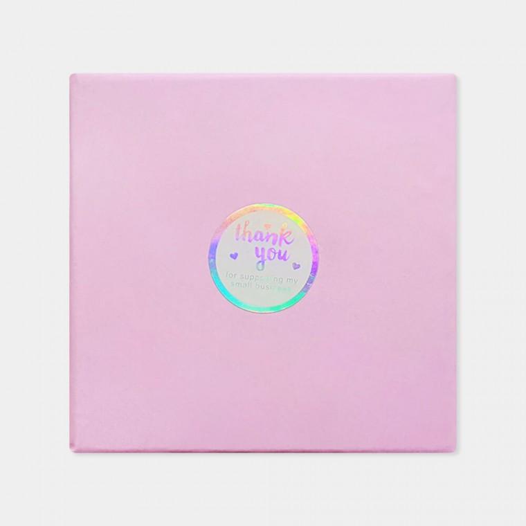 홀로그램 땡큐 스티커 25mm