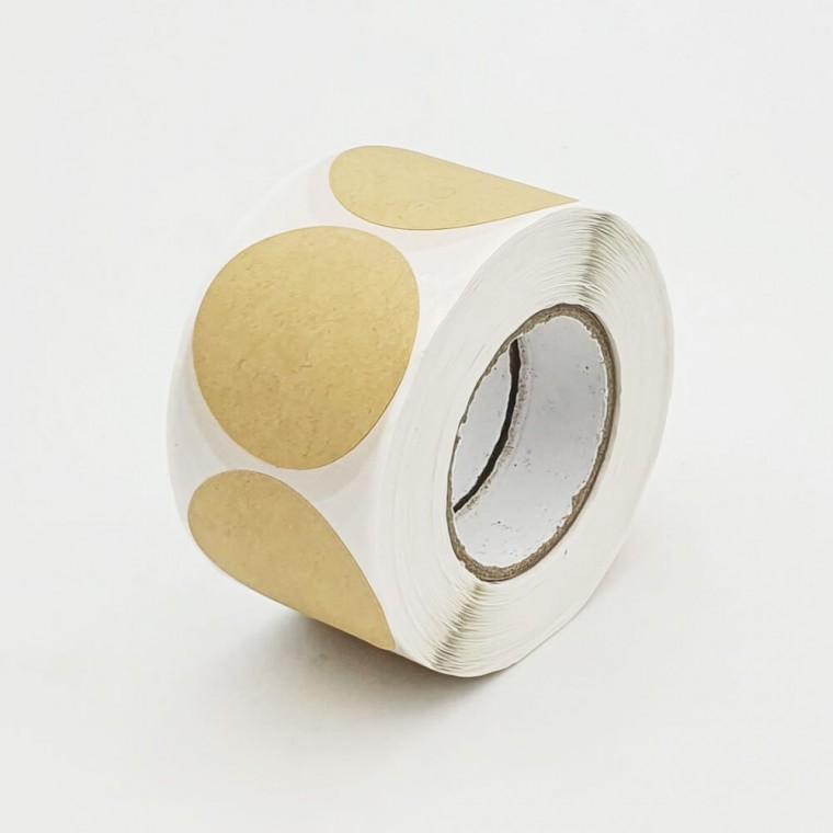 크라프트 원형 씰링 스티커 38mm