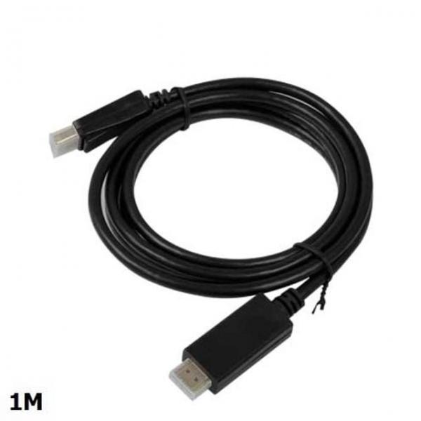 DPv1.2 입력 to HDMI 4K 60Hz 출력 컨버터 케이블 1M