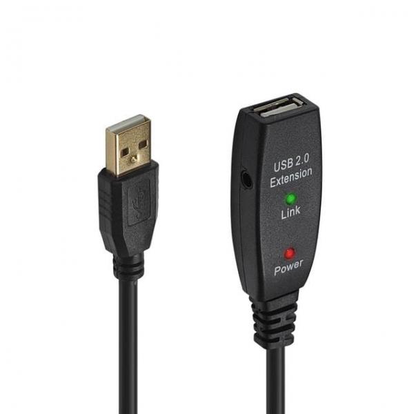 USB2.0 액티브 리피터 케이블 30M (아답터 포함)