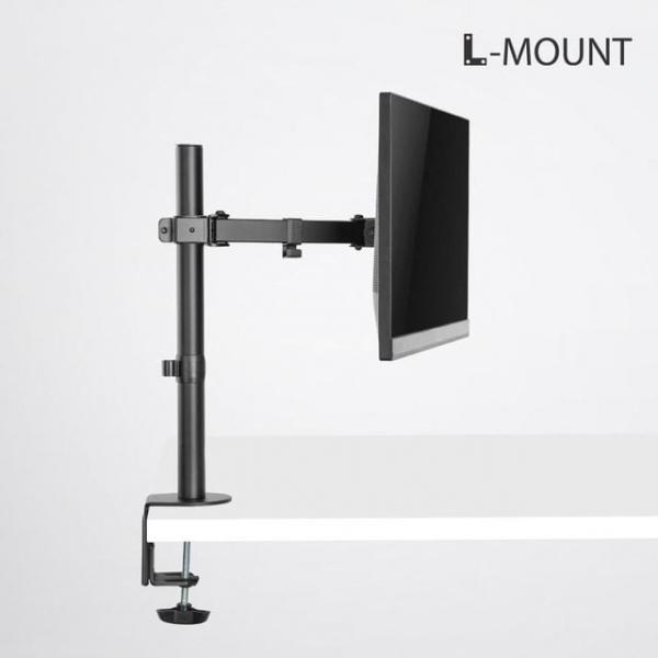 데스크형 2단관절형 싱글암 모니터거치대 APL-C011