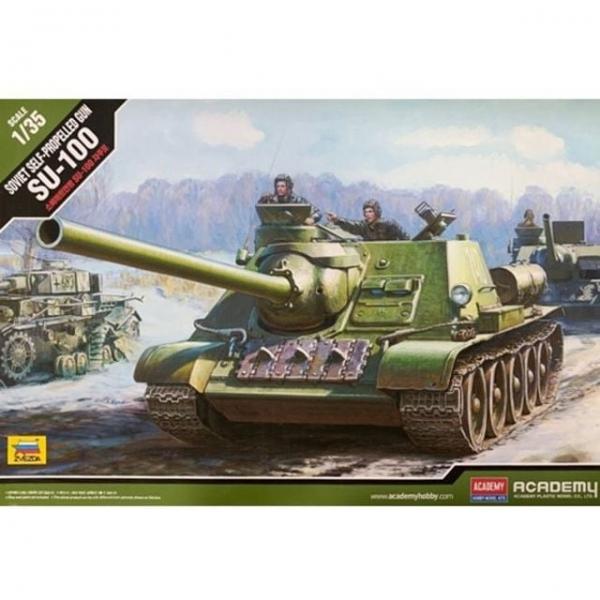 밀리터리모형 1/35 소비에트연방 SU-100 자주포