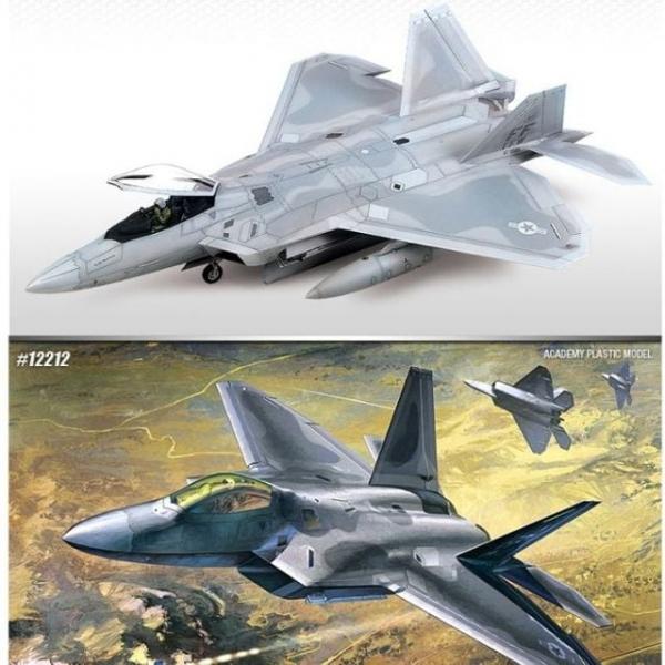 제트기모형 12212 1/48 F-22A 랩터 (Raptor)