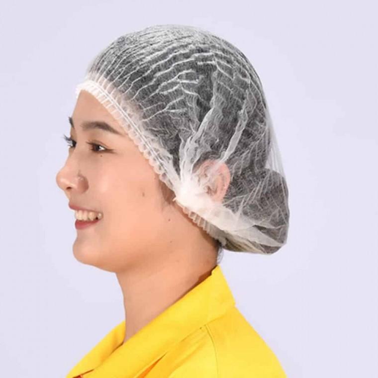 일회용 작업모자 50개 부직포위생모자 일회용위생모자