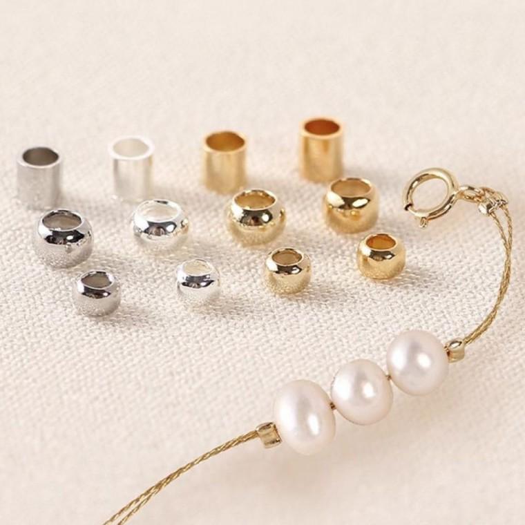 4칸 비즈 누름볼 400p 40p 고정누름볼 2mm 2.5mm 3mm 악세사리 공예 부자재 재료