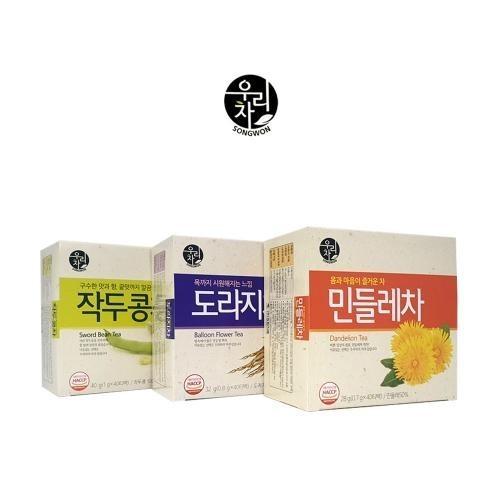우리차 민들레차 도라지차 작두콩차 40티백 꽃차 허브티