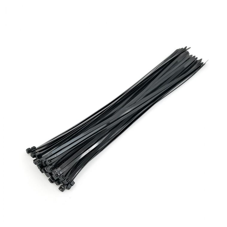 kimspp 케이블타이 5x350mm 블랙 (벌크 50개) 케이블밴드 타이밴드 전선 배선정리