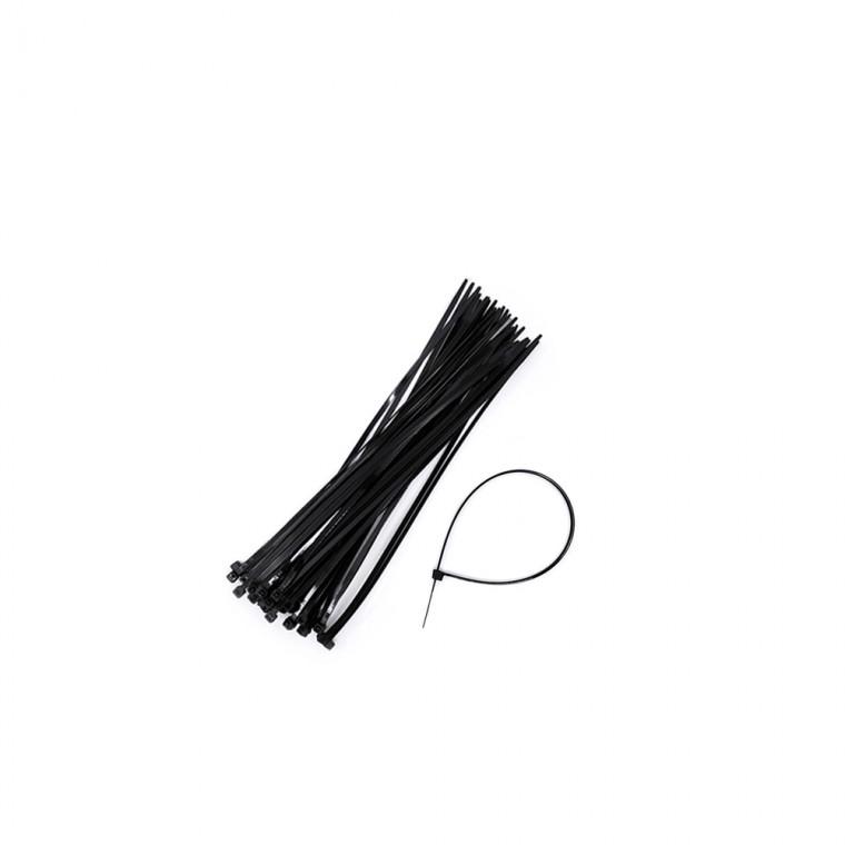 kimspp 케이블타이 5x200mm 블랙 (벌크 50개) 케이블밴드 타이밴드 전선 배선정리