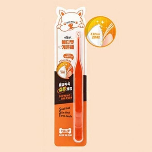 세정 칫솔 누렁니용 개운해 에티펫 깊은세정 애견