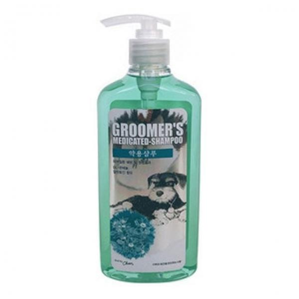 약용샴푸 400ml 그루머스 케미텍 애견샴푸