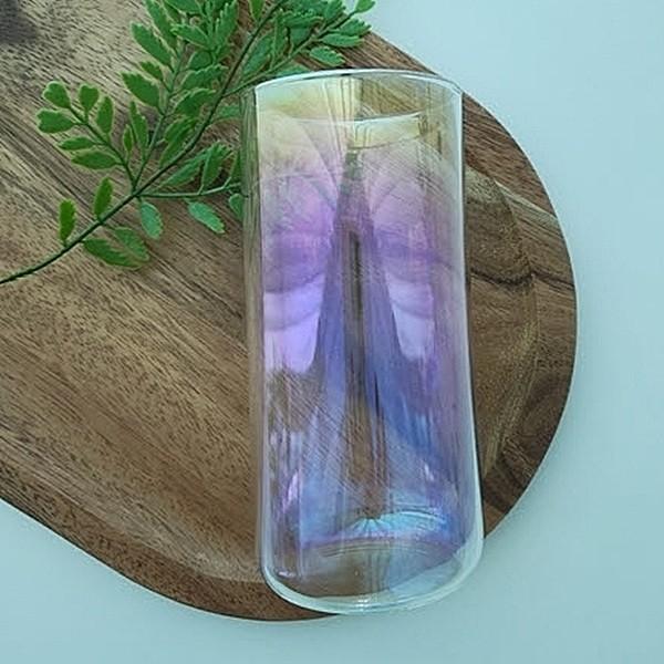 오로라 내열컵 500ml-R 홀로그램컵 예쁜머그잔 커피잔 오로라글라스