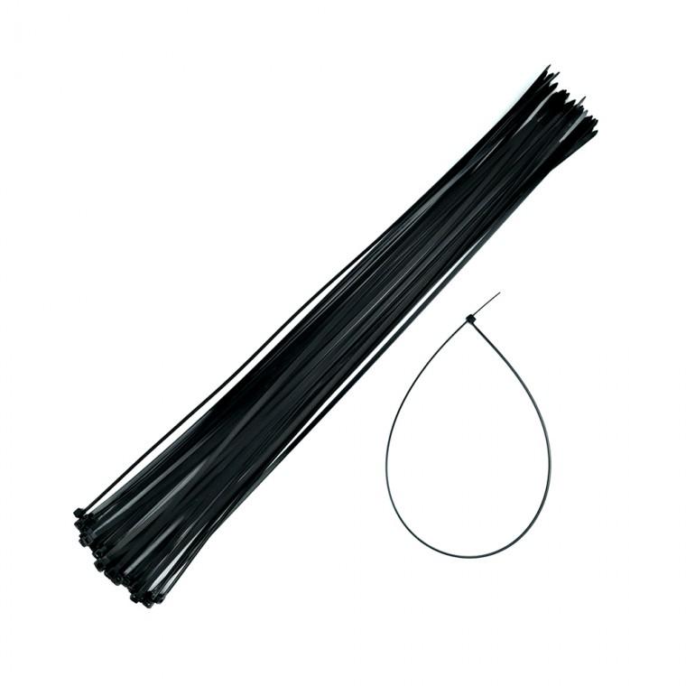 kimspp 케이블타이 4x450mm 블랙 (벌크 50개) 타이밴드 전선 배선정리