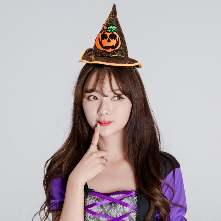 호박고깔머리띠 할로윈 파티머리띠 파티용품 이벤트