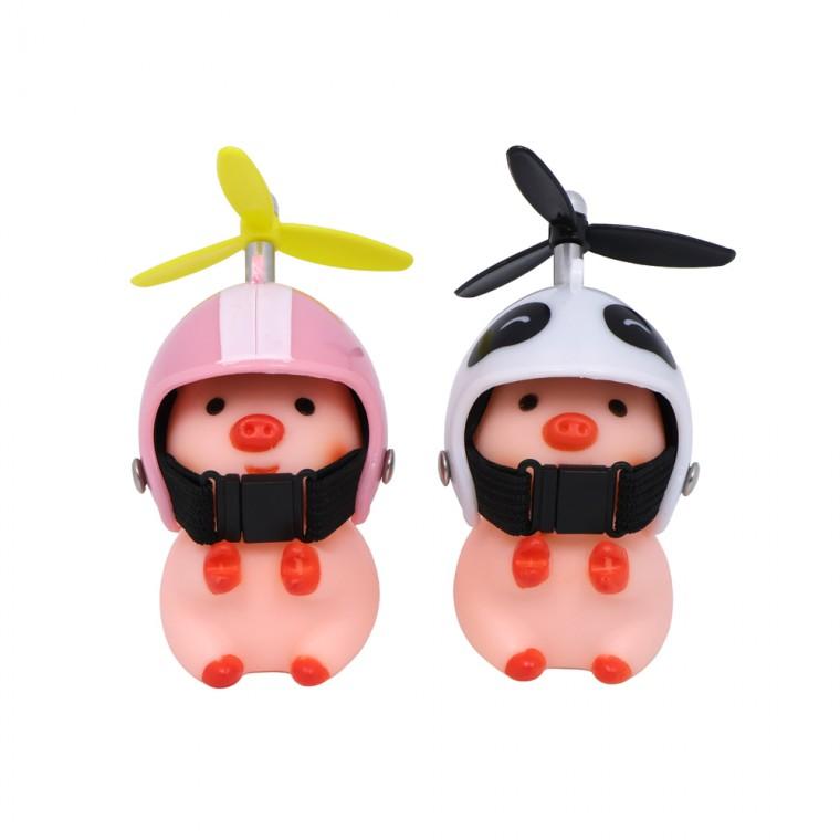 헬멧 돼지 액세서리 판다