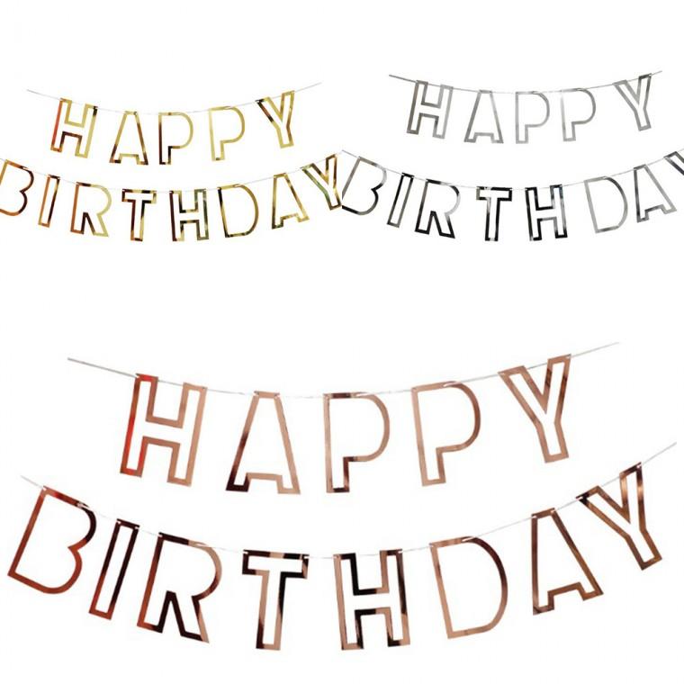 입체생일가랜드 파티 장식 축하 데코
