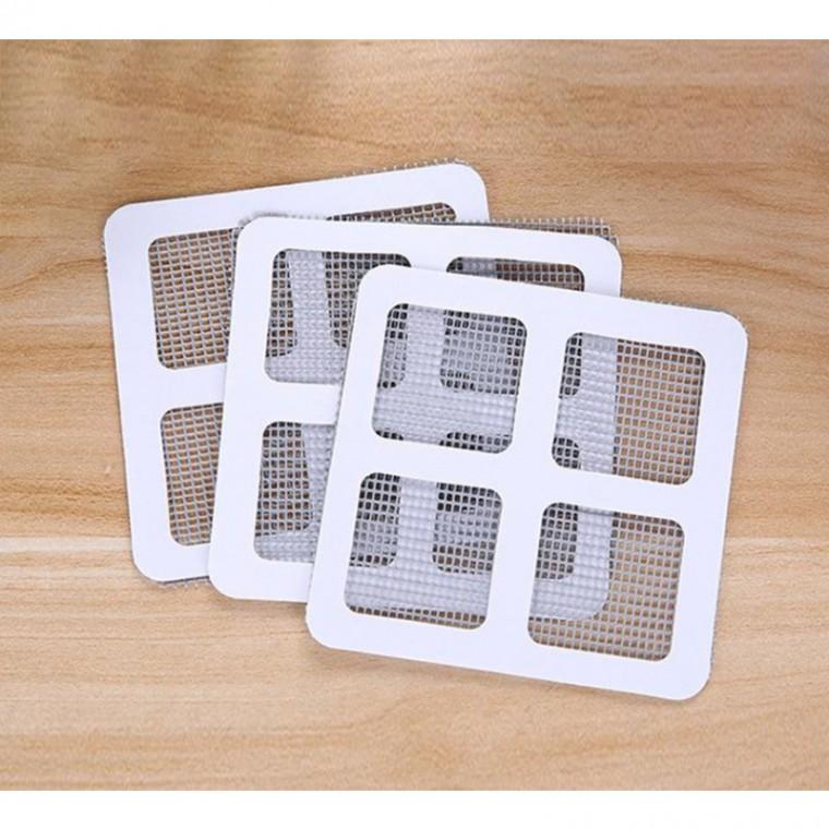 접착식 사각형 방충망 베란다 보수스티커 3p DD-10239