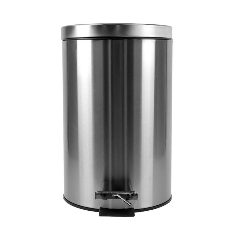 스텐 페달 휴지통 12L