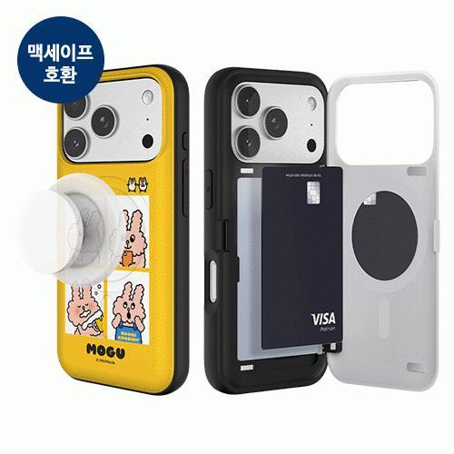 버니콘비니 포토컷 마그네틱 카드 도어 범퍼 케이스(맥세이프 호환) 갤럭시S26 아이폰17 S25 S24 아이폰16