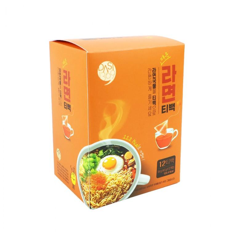 한컵 국물 티백 12T 라면맛