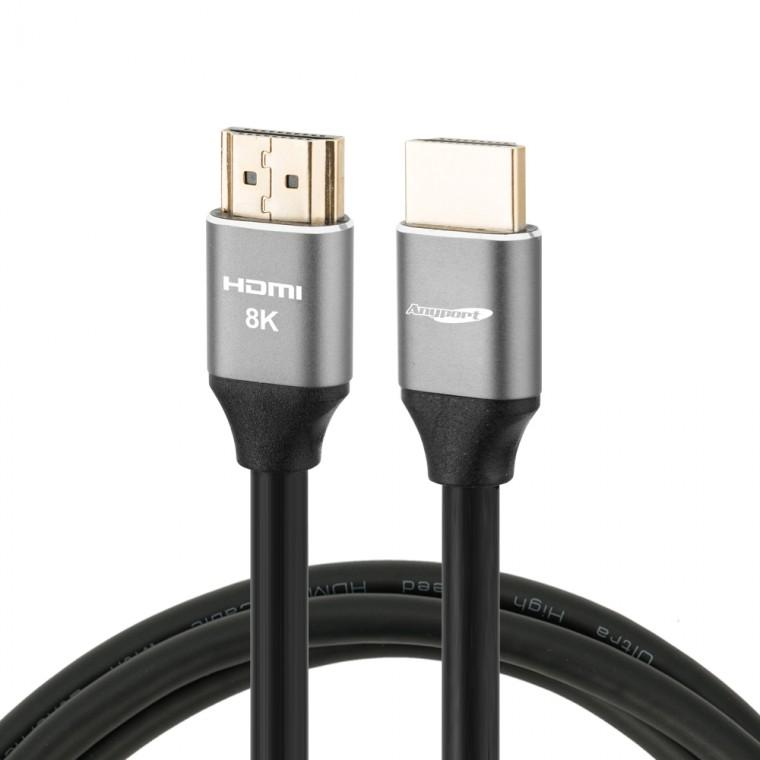 [애니포트] HDMI V2.1 8K 프리미엄 영상모니터 HDMI케이블 2M H8K