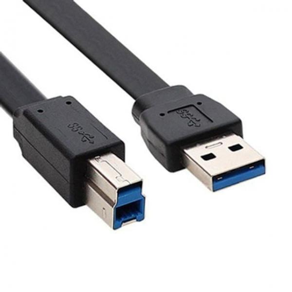 AMBM 2m FLAT 블랙 NETmate USB3.0 케이블