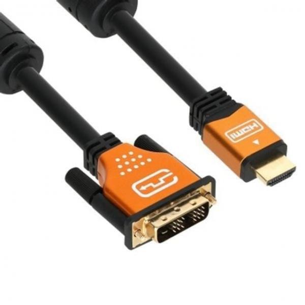 Gold to NETmate 케이블 Metal 15m HDMI DVI