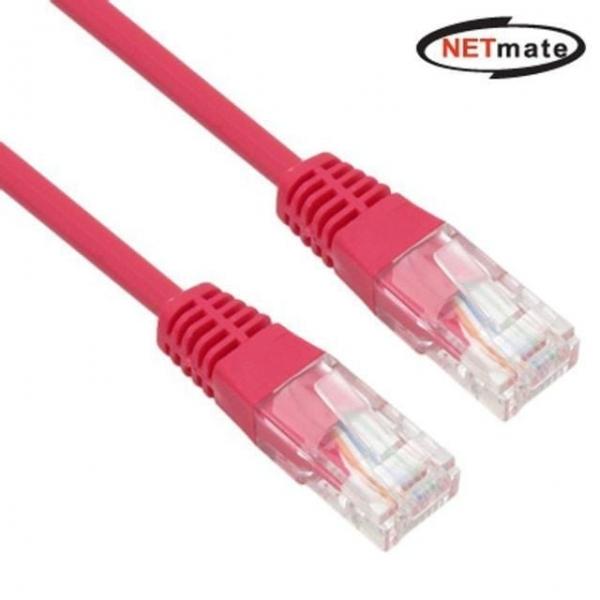 20m 다이렉트 CAT.5E UTP NETmate 케이블레드