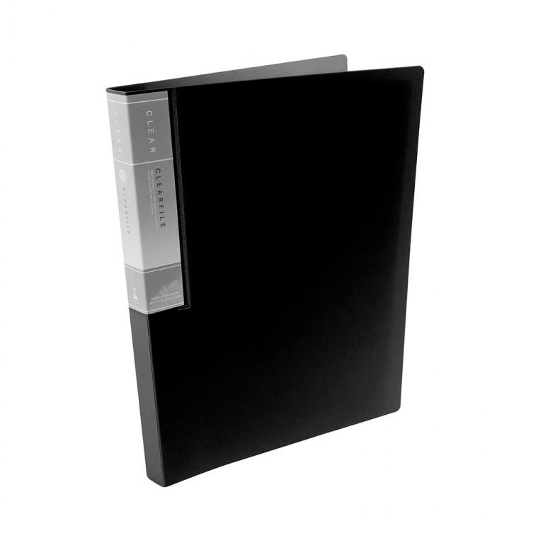 A4 에코 클리어화일 40P HC257 흑색