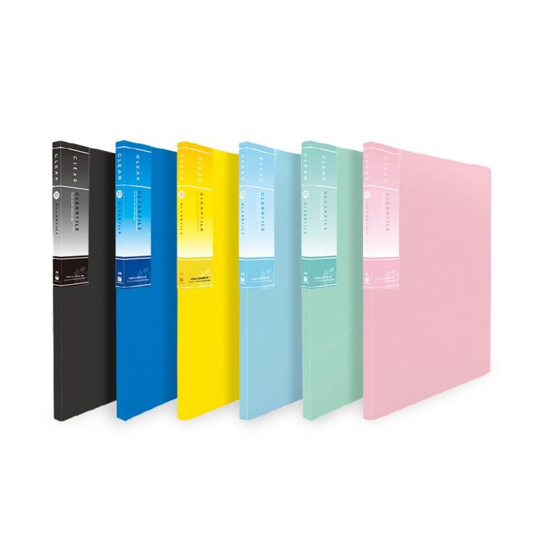 A4 에코 클리어화일 20P HC237 분홍