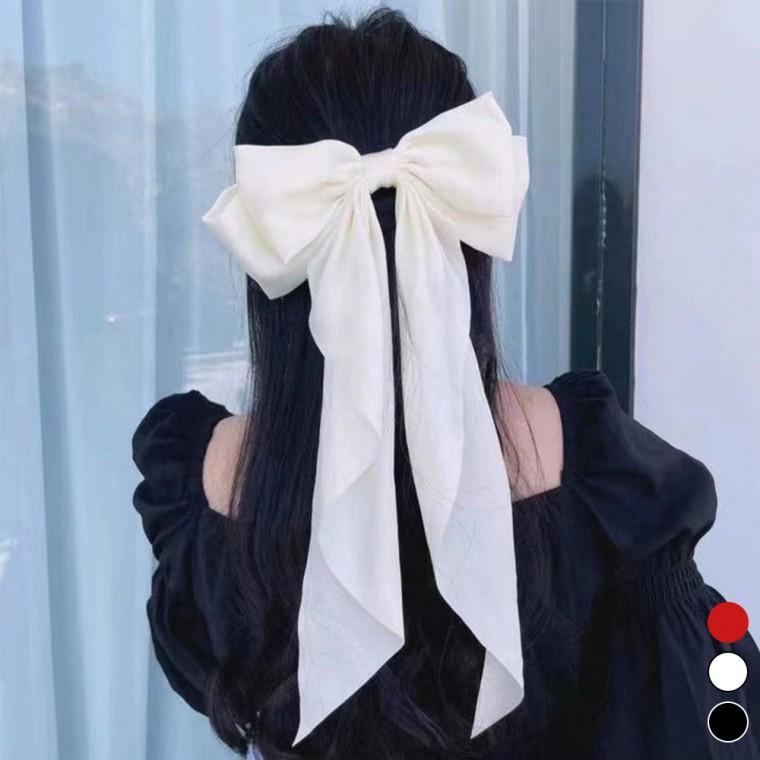 왕 리본 헤어핀 LM-0435