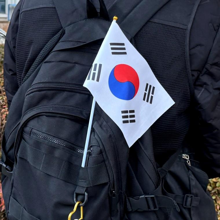 대한민국 응원깃발 손 태극기 미니