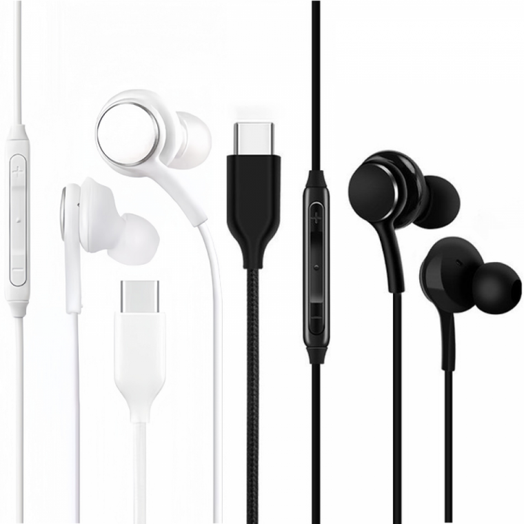 USB-C 유선이어폰 마이크 장착 인이어 고음질 C타입 이어폰