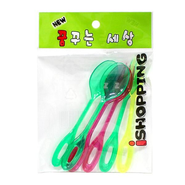 6P아크릴스푼포크세트 -T