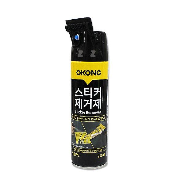 오공 스티커제거제 -H/자동차유리스티커/유성얼룩/껌