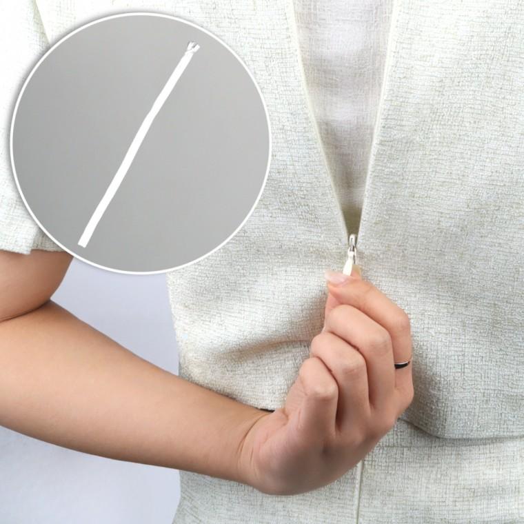 미싱부자재 콘솔지퍼 백아이보리 60cm 5P