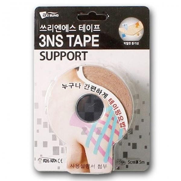 쓰리엔에스 테이프근육손상 스포츠테이프 방지 뭉침