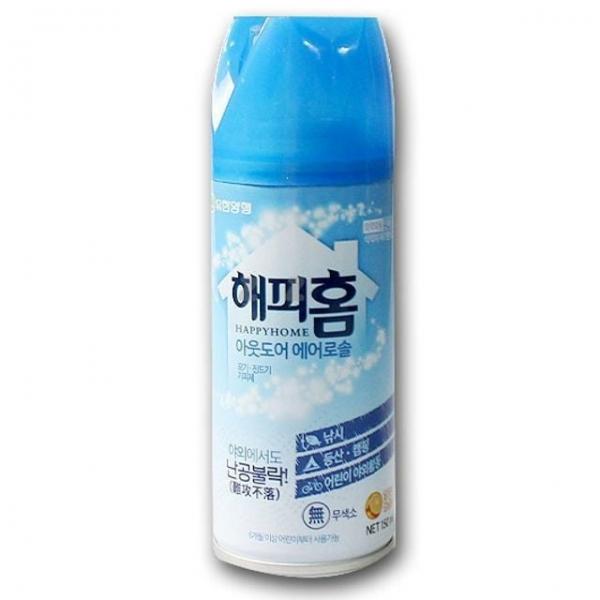 해피홈 스프레이형 벌레기피제 에어로솔 아웃도어